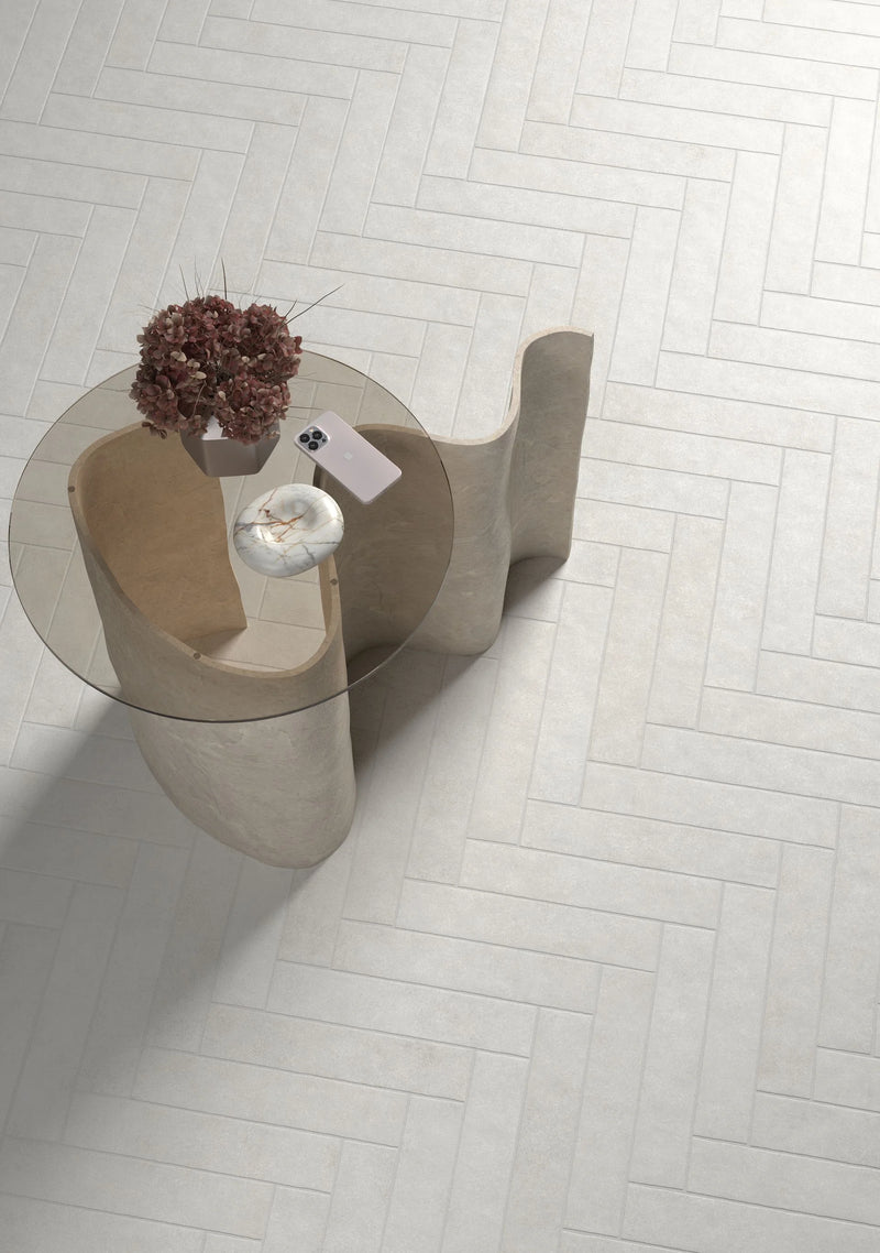 Stage White 2.5x12 Natural Porcelain Tile