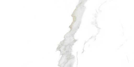 Statuario Bianco 12x24 Polished Porcelain Tile