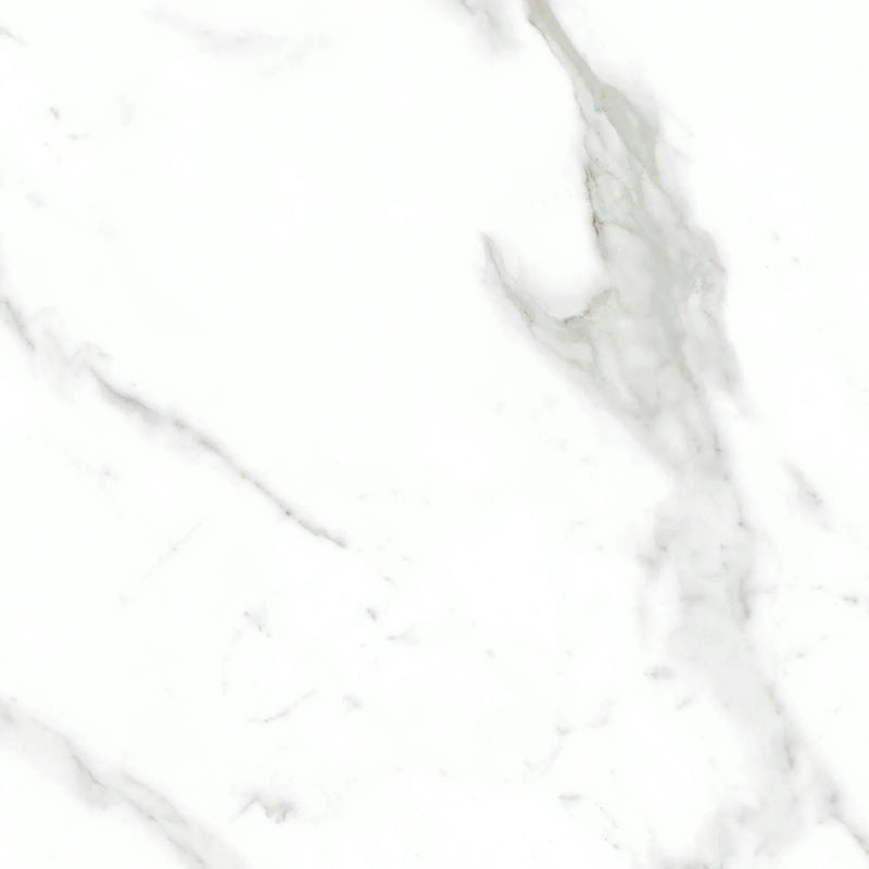 Statuario Bianco 24x24 Natural Porcelain Tile