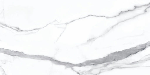 Statuario Bianco 24x48 Polished Porcelain Tile