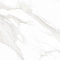 Statuario Mercury 24x24 Polished Marble Look Porcelain Tile