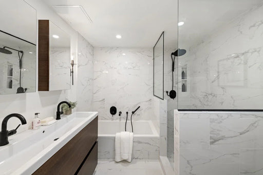 Statuary White 12x24 Rectified Glazed Porcelain Tile