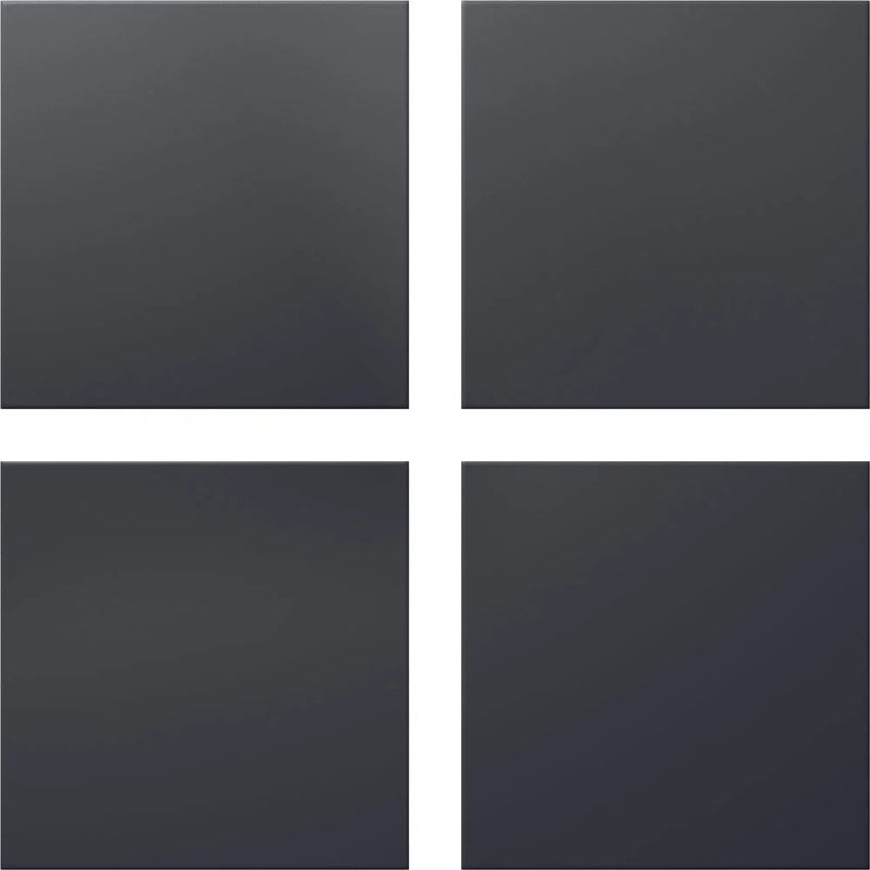 Stellar Matte Black 9.25x9.25 Porcelain Matte Wall & Floor Tile