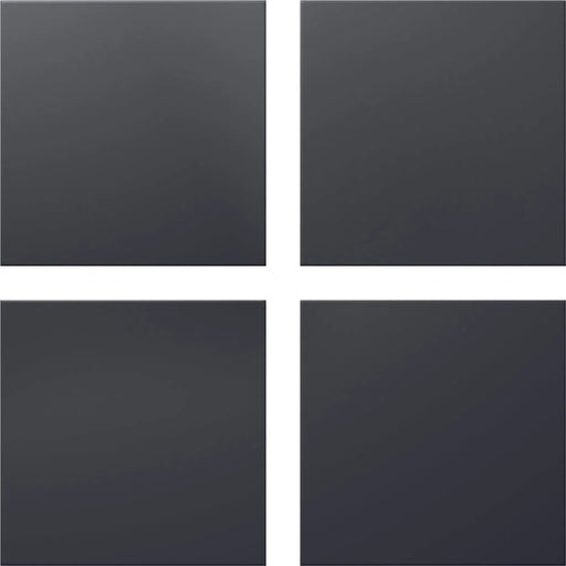 Stellar Matte Black 9.25x9.25 Porcelain Matte Wall & Floor Tile