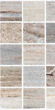 STO-RE Ocean White 2-1/2x2-1/2 Hexagon Polished Marble Mosaic