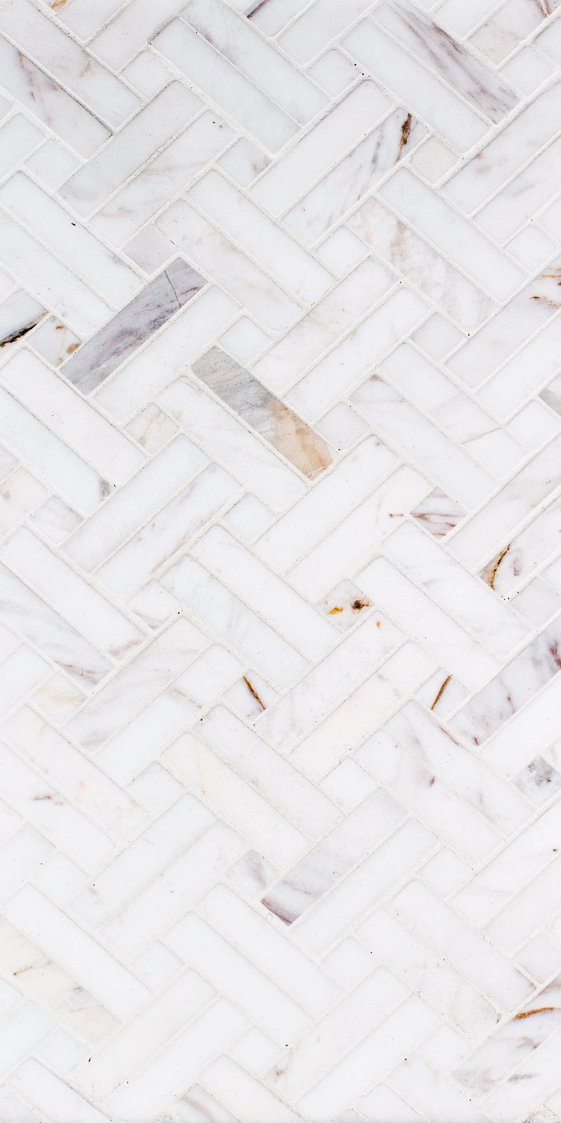 STO-RE Stanza w/Volakas Dot 5/8x2 Polished Marble Mosaic