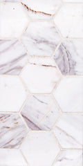 STO-RE Volakas 1-1/2x9 Polished Marble Mosaic