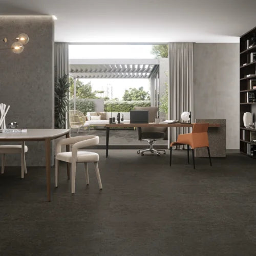 Stone Tarmac 48x48 Rectified Porcelain Tile