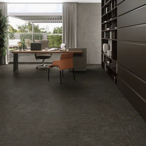 Stone Tarmac 48x48 Rectified Porcelain Tile