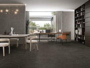 Stone Tarmac 24x48 Rectified Porcelain Tile