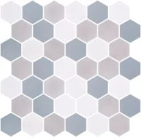Stoneblend XL Sky 2x2 Glass Mosaic