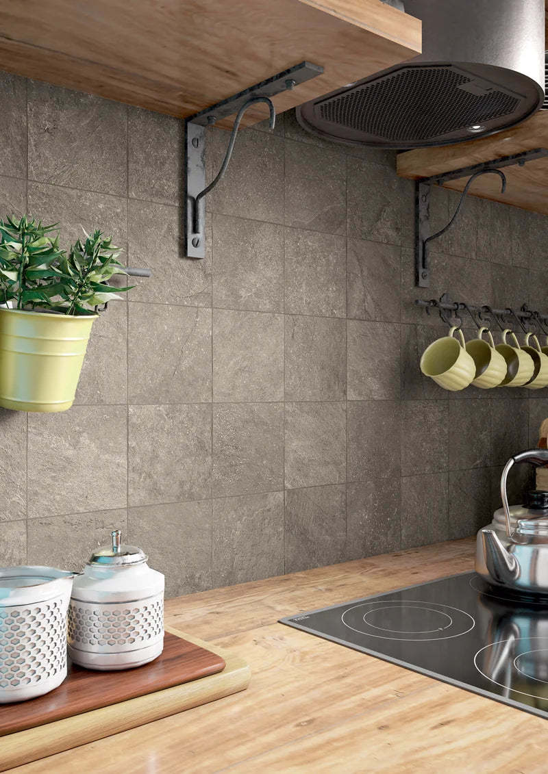 StoneEvo Fango 6x6 Matte Pressed Porcelain Pool Tile