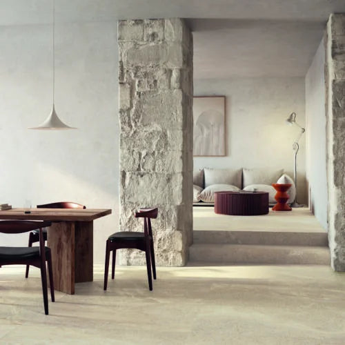 Stoneline Beige Deco 12x24 Porcelain Tile