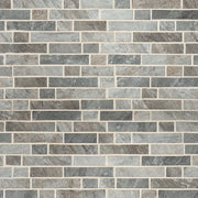 Stonella Interlocking Pattern 0.24 Inch Glass Mosaic Tile