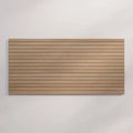 Strata Brandy 48x24 Ribbed Matte Wood Look 3D Deco Ceramic Tile