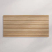 Strata Roble 48x24 Ribbed Matte 3D Deco Wood Look Ceramic Tile