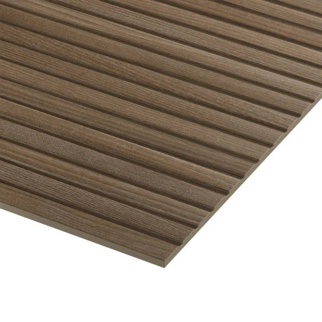 Strata Siena 48x24 Ribbed 3D Deco Matte Wood Look Porcelain Tile