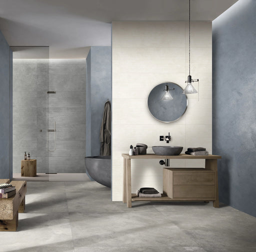 Stratford Grey 3D 16x48 Porcelain Wall Tile