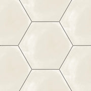 Stratford Hex White 7x8 Porcelain Hexagon Tile