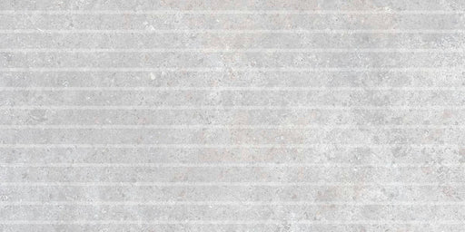 Stream Silver 12x24 Flutes Porcelain Tile