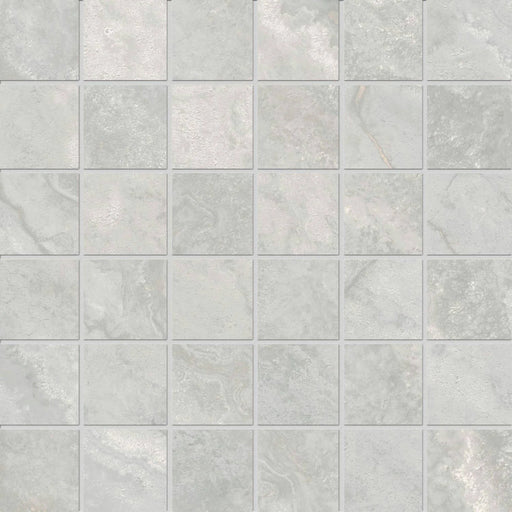 Stream Silver 2x2 Porcelain Mosaic Tile