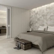 Stripes Mix Linen 9.8x9.8 Matte Ceramic Tile