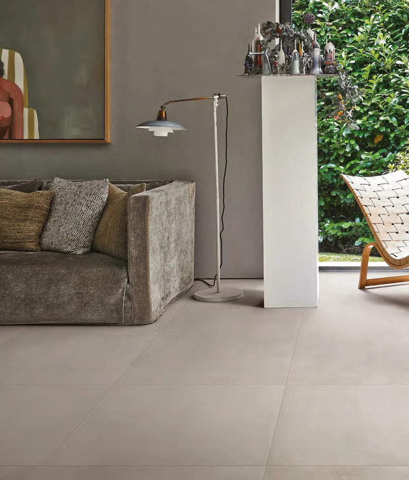 Studios Series Casamood Chalk 24x24 Matte Concrete Look Porcelain Tile