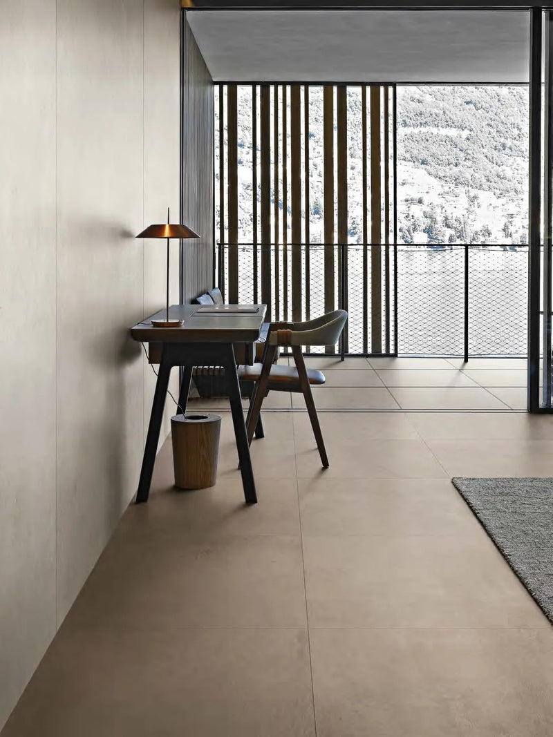 Studios Series Casamood Chalk 24x24 Matte Concrete Look Porcelain Tile