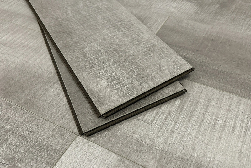 Summa Intrepid Nickel 7-3/4x48 Embossed Bevel Matte AC5 Waterproof Laminate Flooring