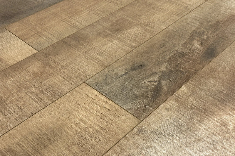 Summa Refined Brass 7-3/4x48 Embossed Bevel Matte AC5 Waterproof Laminate Flooring