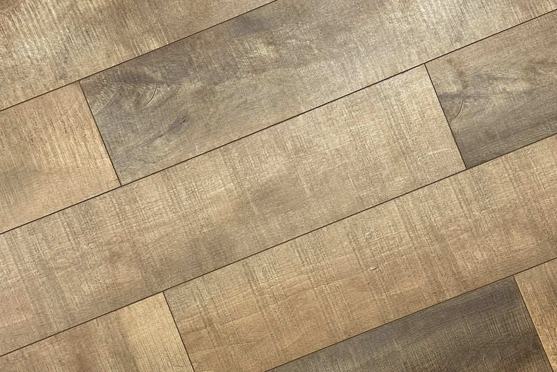 Summa Refined Brass 7-3/4x48 Embossed Bevel Matte AC5 Waterproof Laminate Flooring