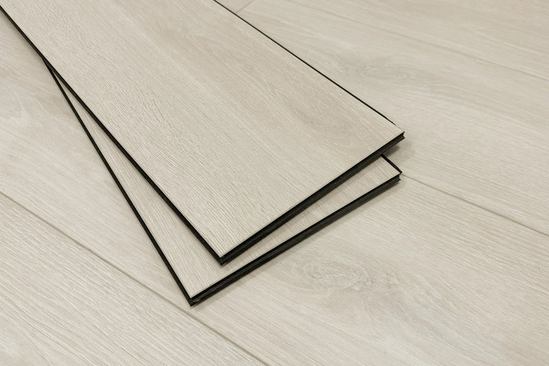 Summa Allure Grey 9-1/4x60 EIR Micro-Bevel Matte AC5 Waterproof Laminate Flooring