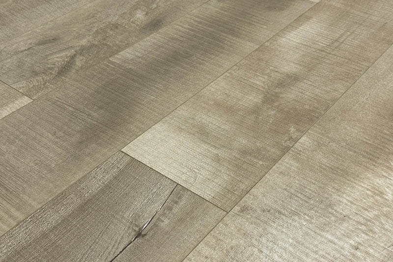 Summa Antique Pearl 7-3/4x48 Embossed Bevel Matte AC5 Waterproof Laminate Flooring