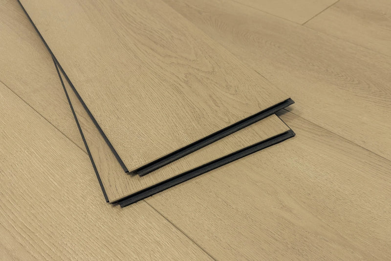 Summa Austrian Taupe 9-1/4x60 Embossed Bevel Matte AC5 Waterproof Laminate Flooring