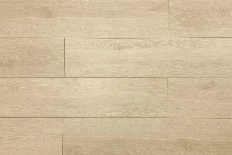 Summa Calypso Tan 9-1/4x60 EIR Micro-Bevel Matte AC5 Waterproof Laminate Flooring