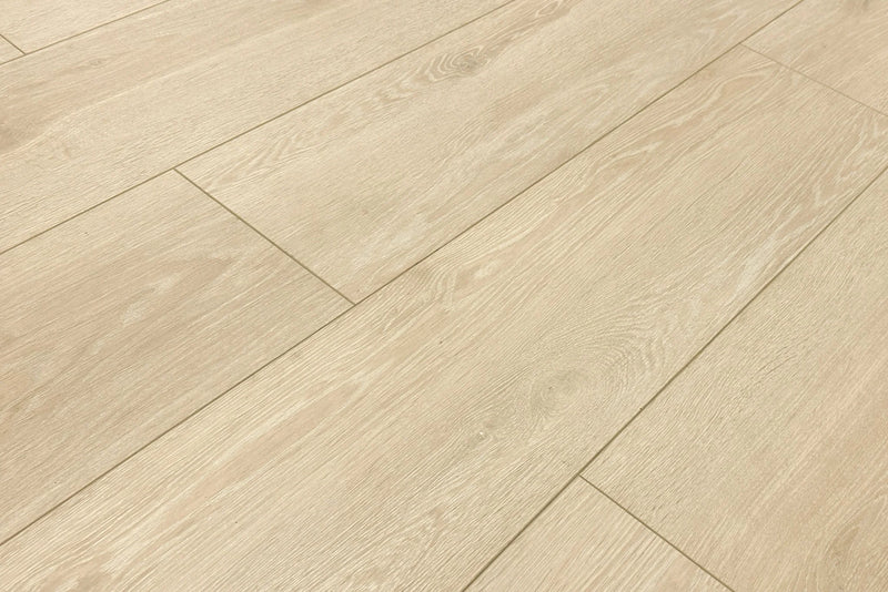 Summa Calypso Tan 9-1/4x60 EIR Micro-Bevel Matte AC5 Waterproof Laminate Flooring
