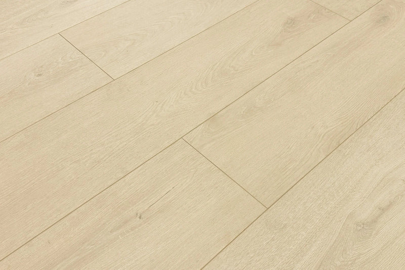 Summa Coastal Beige 9-1/4x60 EIR Micro-Bevel Matte AC5 Waterproof Laminate Flooring