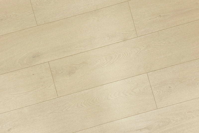 Summa Coastal Beige 9-1/4x60 EIR Micro-Bevel Matte AC5 Waterproof Laminate Flooring
