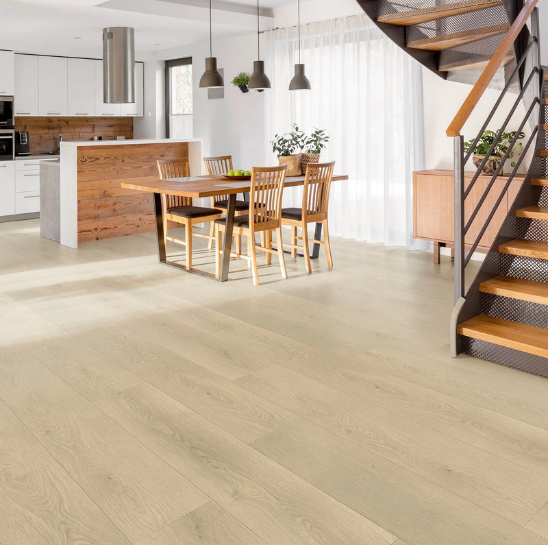 Summa Hoxton Opal 9-1/4x60 Embossed Bevel Matte AC5 Waterproof Laminate Flooring