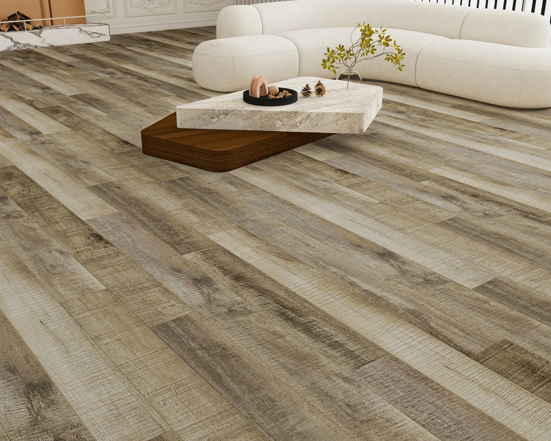 Summa Natural Chestnut 7-3/4x48 Embossed Bevel Matte AC5 Waterproof Laminate Flooring