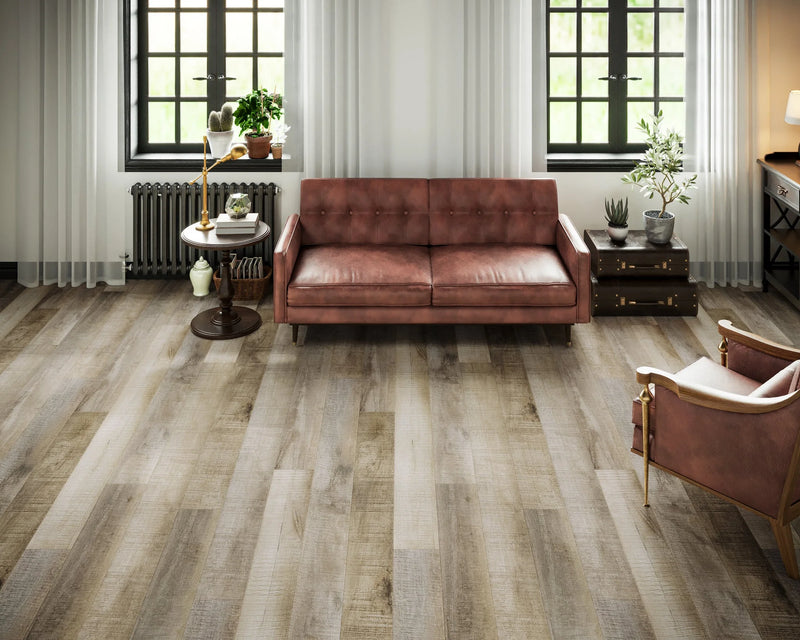 Summa Natural Chestnut 7-3/4x48 Embossed Bevel Matte AC5 Waterproof Laminate Flooring