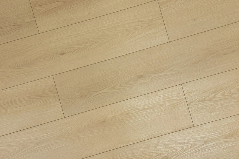 Summa Pacific Beige 9-1/4x60 Embossed Bevel Matte AC5 Waterproof Laminate Flooring