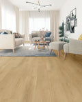 Summa Pacific Beige 9-1/4x60 Embossed Bevel Matte AC5 Waterproof Laminate Flooring