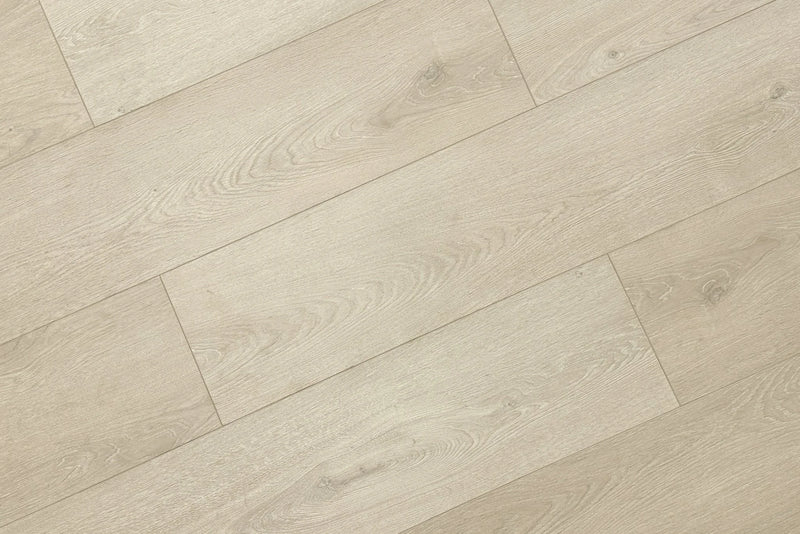 Summa Timeless Pearl 9-1/4x60 EIR Micro-Bevel Matte AC5 Waterproof Laminate Flooring
