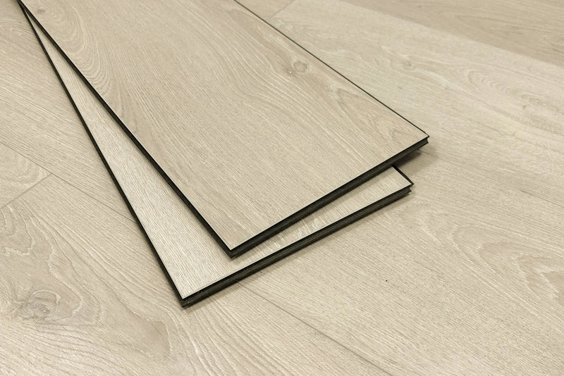 Summa Timeless Pearl 9-1/4x60 EIR Micro-Bevel Matte AC5 Waterproof Laminate Flooring