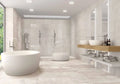 Sunstone Ice 12x25 Lappato Stone Look Porcelain Tile