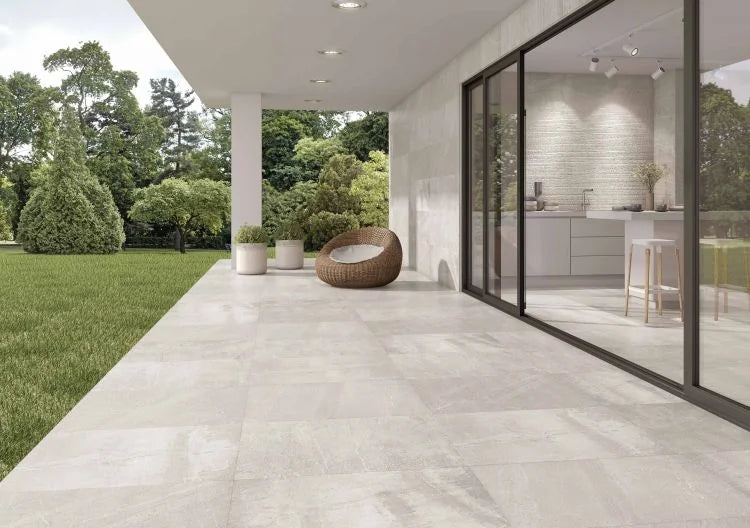 Sunstone Ice 24x48 Lappato Stone Look Porcelain Tile