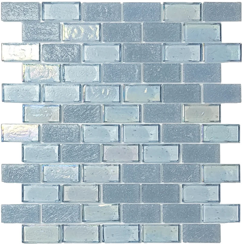 Superior Shark 1x2 Glass Mosaic Tile