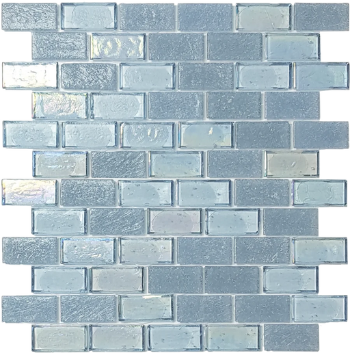 Superior Shark 1x2 Glass Mosaic Tile