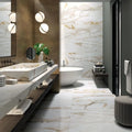 Supreme Evo Antique White 24x48 Polished Large Format Porcelain Tile